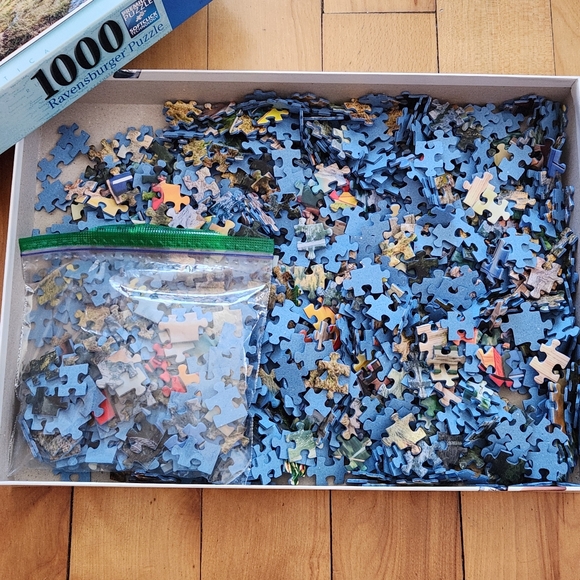 Ravensburger "Calm Campsite" 1000 piece Jigsaw Puzzle - Picture 6 of 7